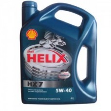 Масло моторное Shell Helix HX7 5W40 полусинтетическое канистра 4 л.)